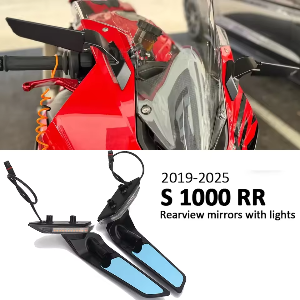 S1000rr ウインカー付きエアロミラー k67 2019-2025 Amazon.com