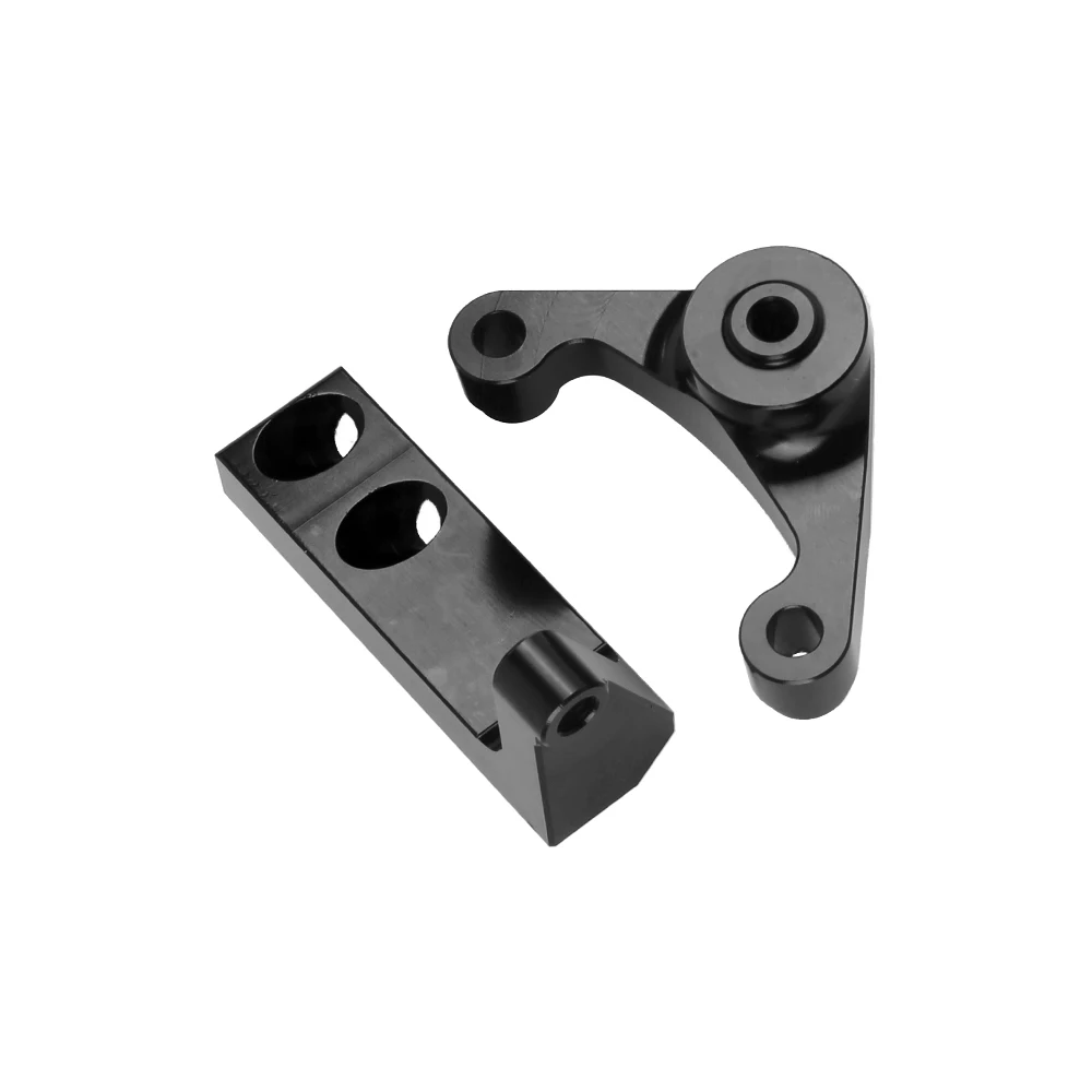 For Ducati Hypermotard 821 939 SP New CNC Fiber Carbon Steering Damper Stabilizer Bracket Mounting Kit