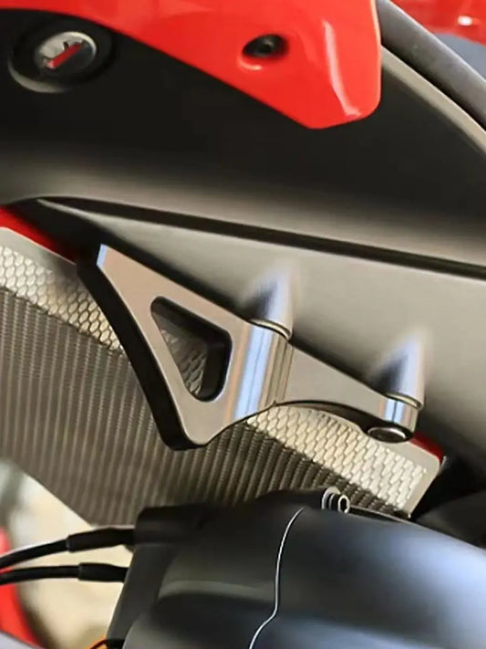 Ducati Panigale V4 / Streetfighter V4 CNC Aluminum Tie Down Bracket Hooks - Apex Gearworks Edition