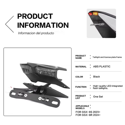 LED Fender Eliminator Kit for Suzuki GSX-8S (2023–2025) & GSX-8R (2024–2025)