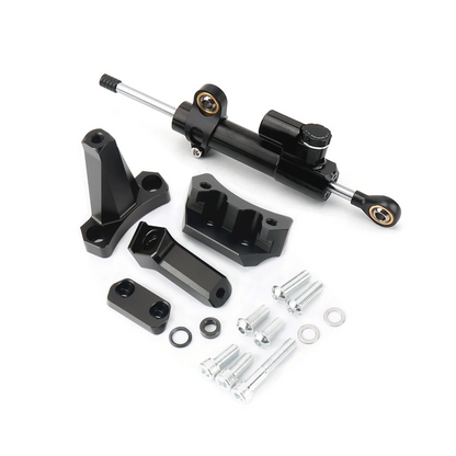 CNC Steering Damper Kit for Kawasaki Ninja 400 / Ninja 500