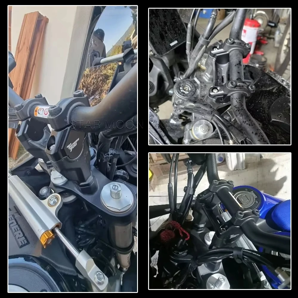 Handlebar Riser Clamp for Yamaha Tenere 700 / World Raid