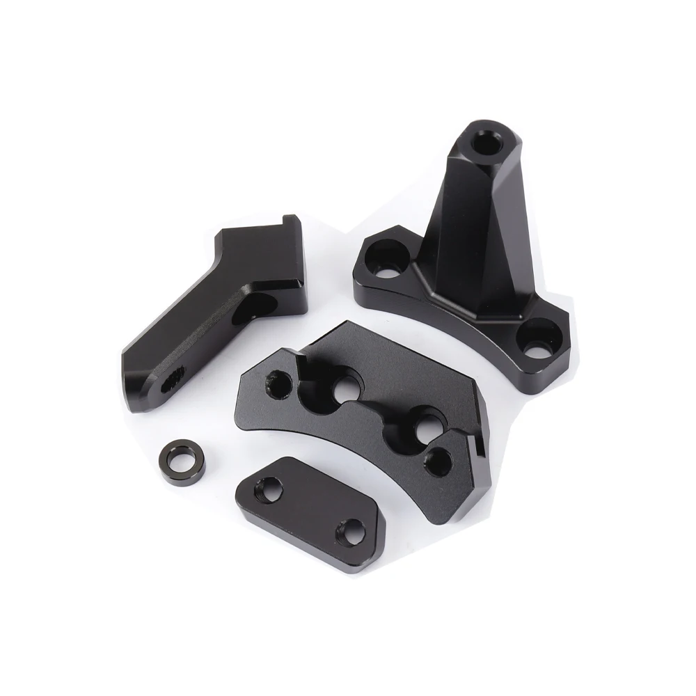 CNC Steering Damper Kit for Kawasaki Ninja 400 / Ninja 500