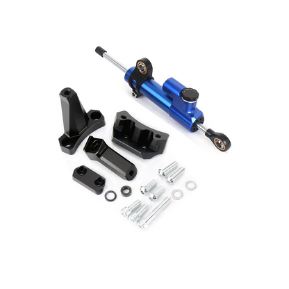 CNC Steering Damper Kit for Kawasaki Ninja 400 / Ninja 500