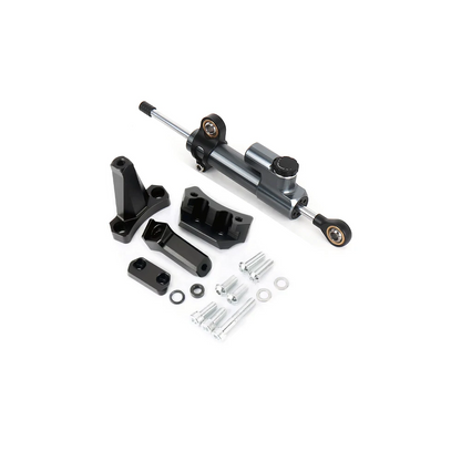 CNC Steering Damper Kit for Kawasaki Ninja 400 / Ninja 500