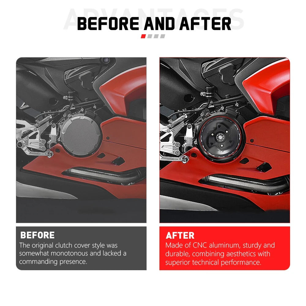 For Ducati PANIGALE V4 / V4S (2022-2025) STREETFIGHTER V4 / V4 S (2023-2025) Motorcycle Set Cover Crankcase Clutch