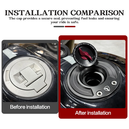 Keyless Fuel Tank Cap for BMW R nineT, F650GS, F800GS, K1600GT & R1200GS