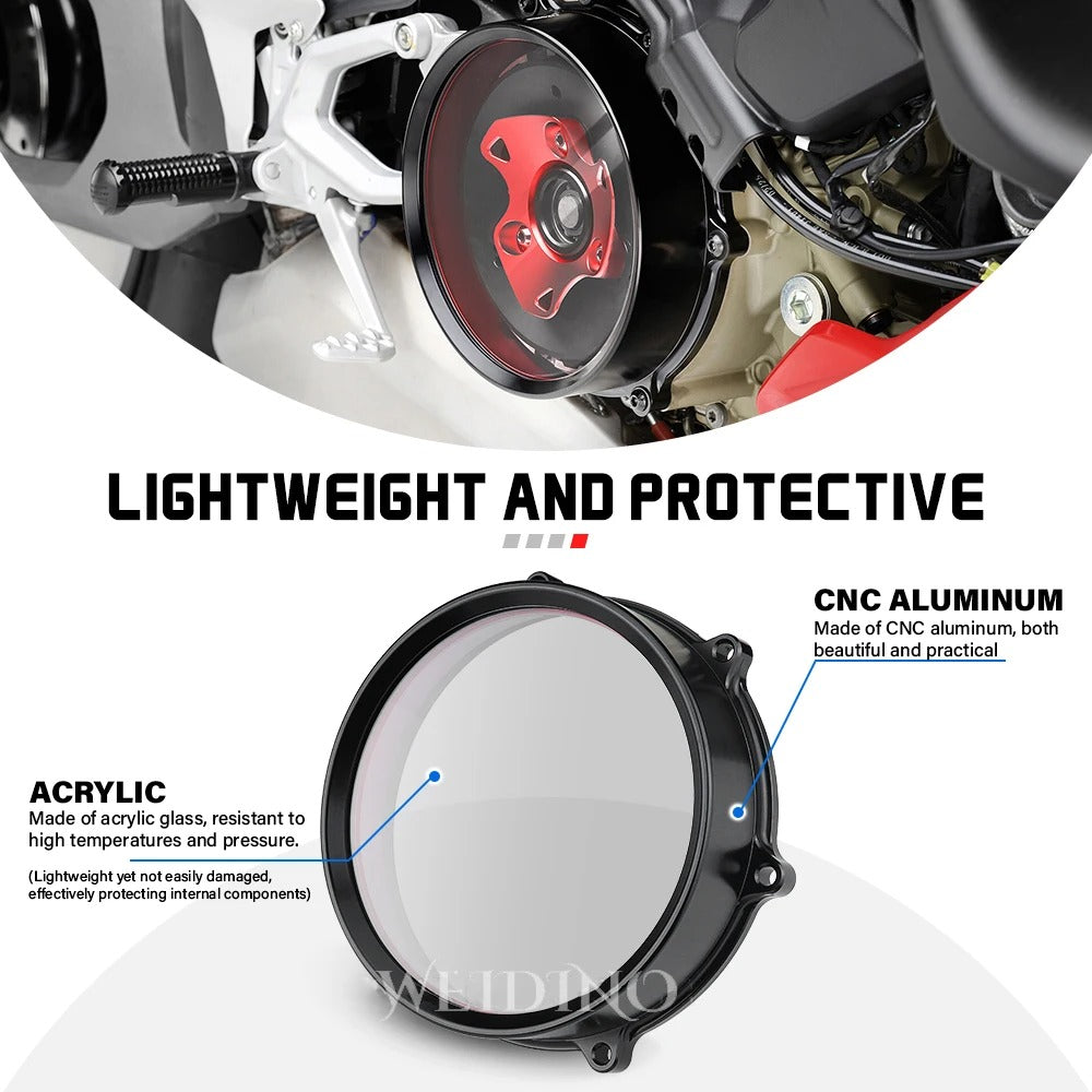 For Ducati PANIGALE V4 / V4S (2022-2025) STREETFIGHTER V4 / V4 S (2023-2025) Motorcycle Set Cover Crankcase Clutch
